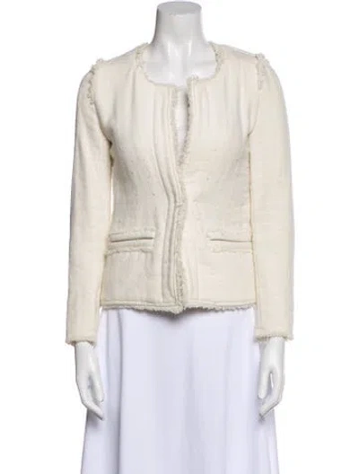 Pre-owned Iro Wool Jacket In Neutral