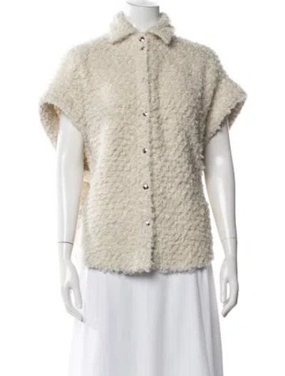 Pre-owned Iro Wool Jacket In Neutral