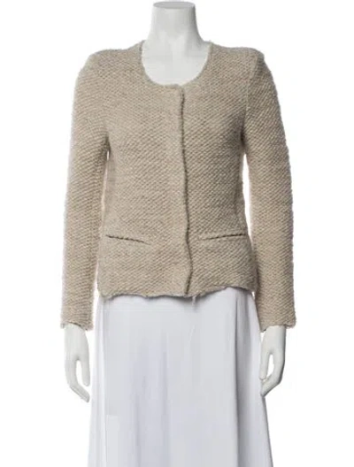 Pre-owned Iro Wool Jacket In Neutrals