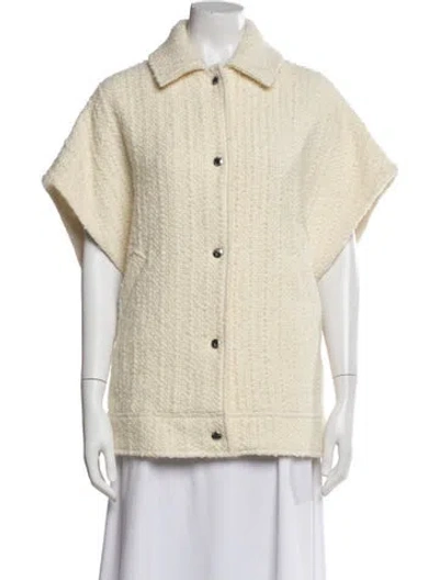 Pre-owned Iro Wool Jacket W/ Tags In Neutral
