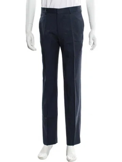 Pre-owned Iro Wool Pants In Blue