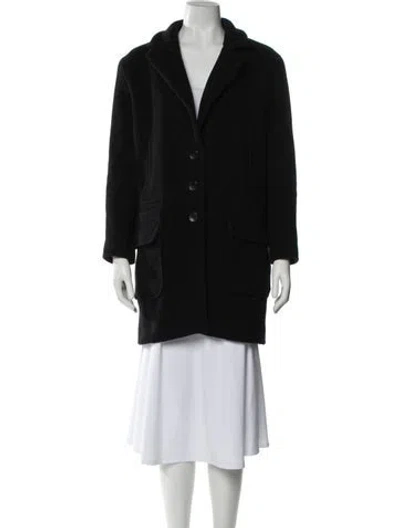 Pre-owned Iro Wool Peacoat In Gray