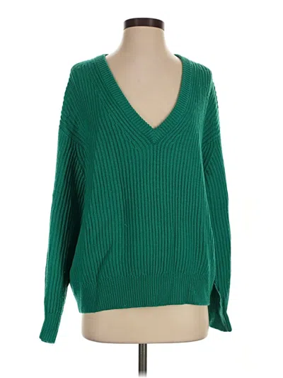 Pre-owned Iro Wool Pullover Sweater In Green