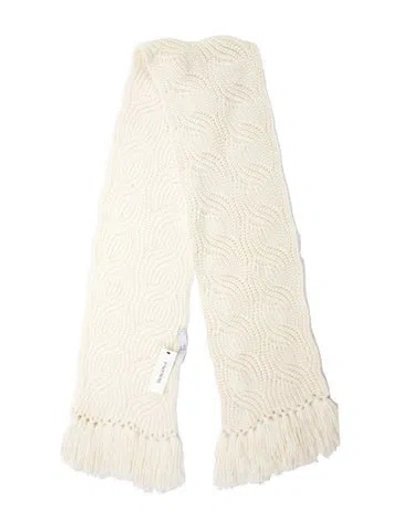 Pre-owned Iro Wool Scarf In Neutral