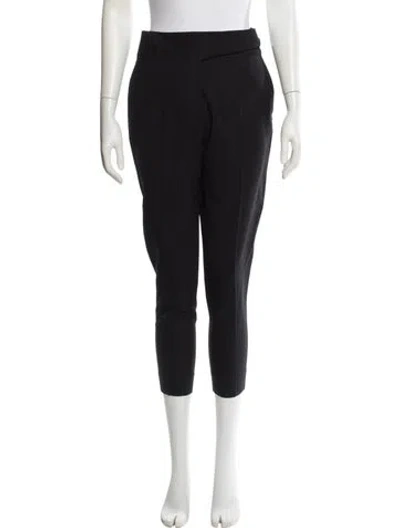 Pre-owned Iro Wool Skinny Leg Pants In Black