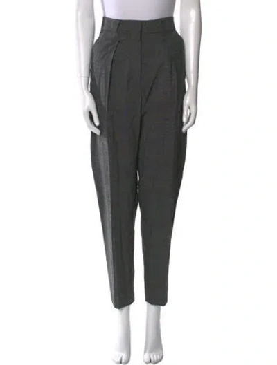 Pre-owned Iro Wool Skinny Leg Pants In Gray