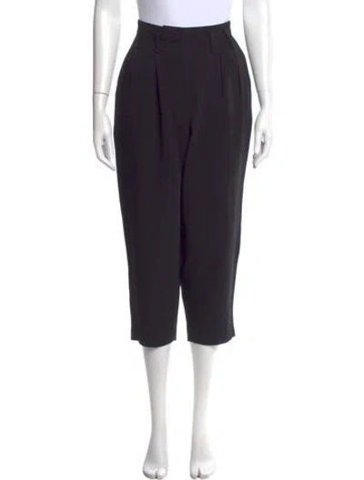 Pre-owned Iro Wool Straight Leg Pants In Blue