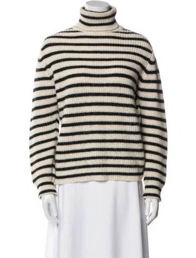Pre-owned Iro Wool Striped Sweater In Neutral