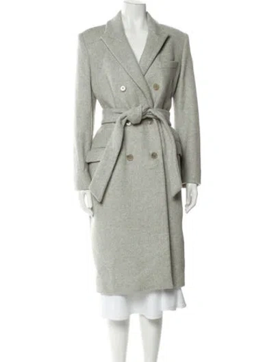 Pre-owned Iro Wool Trench Coat In Gray