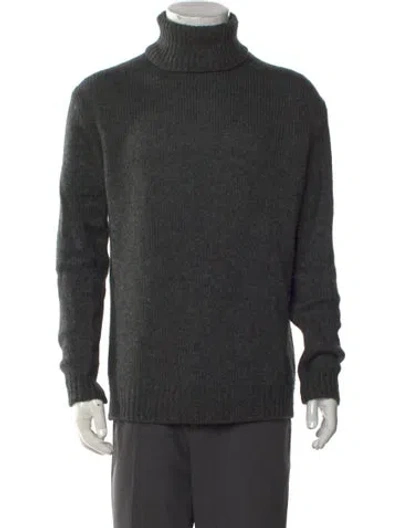 Pre-owned Iro Wool Turtleneck Pullover In Gray