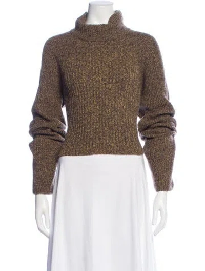 Pre-owned Iro Wool Turtleneck Sweater W/ Tags In Brown