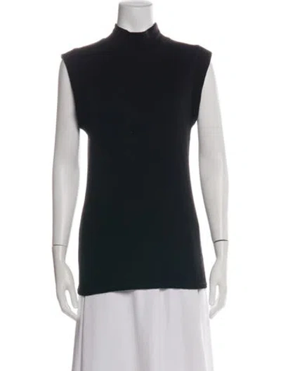 Pre-owned Iro Wool Turtleneck Top In Black