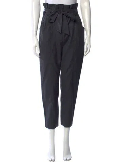 Pre-owned Iro Wool Wide Leg Pants In Grey