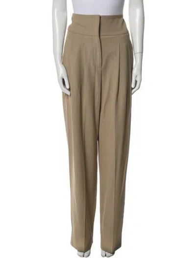 Pre-owned Iro Wool Wide Leg Pants In Neutral