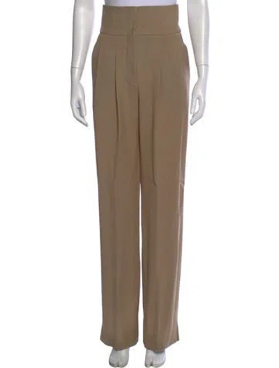 Pre-owned Iro Wool Wide Leg Pants In Neutral
