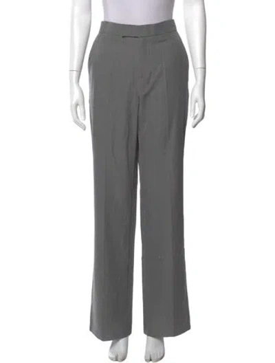 Pre-owned Iro Wool Wide Leg Pants W/ Tags In Gray