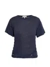 Iro Wrap-style T-shirt In Blue