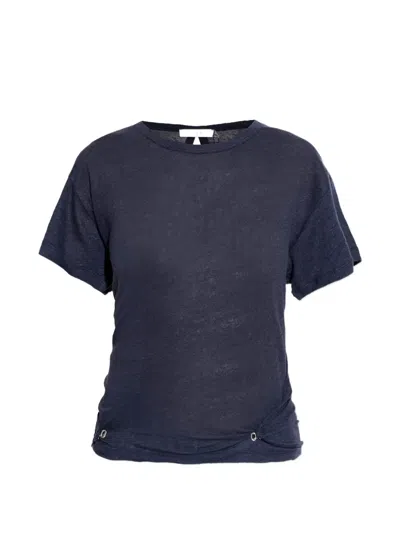 Iro Wrap-style T-shirt In Blue