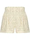 Iro Check Pattern Shorts In Neutrals