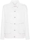 Iro Zano Denim Jacket In Neutrals