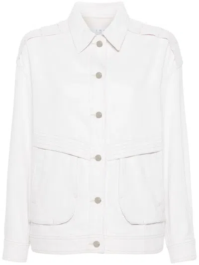 Iro Zano Denim Jacket In Neutrals