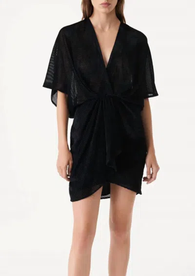 Iro Zely Mini Dress In Black