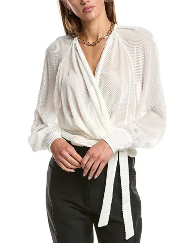 Iro Zendi Silk-blend Top In White