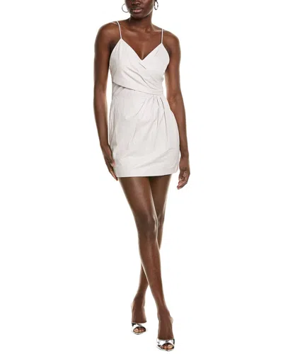 IRO IRO ZETA LEATHER MINI DRESS