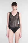 Iro Zouise Body In Black Polyester