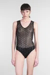 Iro Zouise Body In Black Polyester