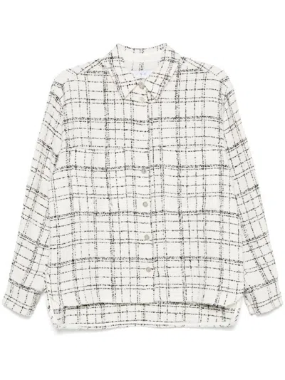 Iro Zunny Tweed Shirt In Beige