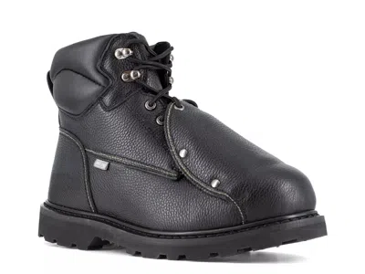 Iron Age Groundbreaker Short Steel Toe Work Boot In Black