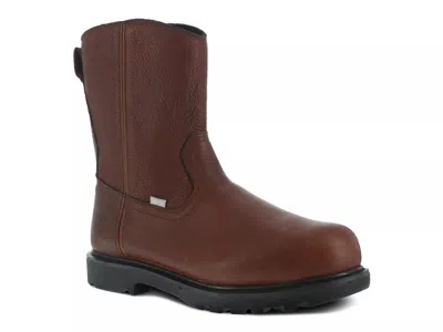 Iron Age Wide Width Hauler Composite Toe Work Boot In Brown