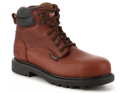 Iron Age Wide Width Hauler Work Boot In Brown