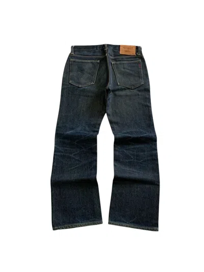 Pre-owned Iron Heart 21oz Heavy Lot 461 Faded Bootcut Jeans In Blue