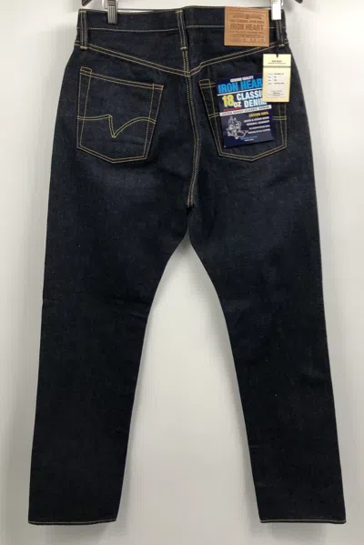 Pre-owned Iron Heart 888s - 18oz Vintage Selvedge Denim In Blue