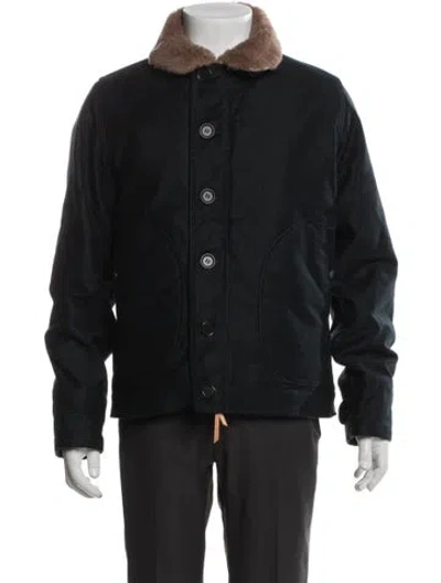 Pre-owned Iron Heart Jacket In Blue