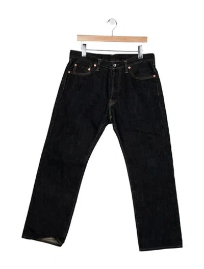Pre-owned Iron Heart Straight-leg Jeans In Blue