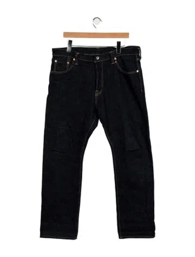 Pre-owned Iron Heart Straight-leg Jeans In Blue