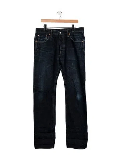 Pre-owned Iron Heart Straight-leg Jeans In Blue
