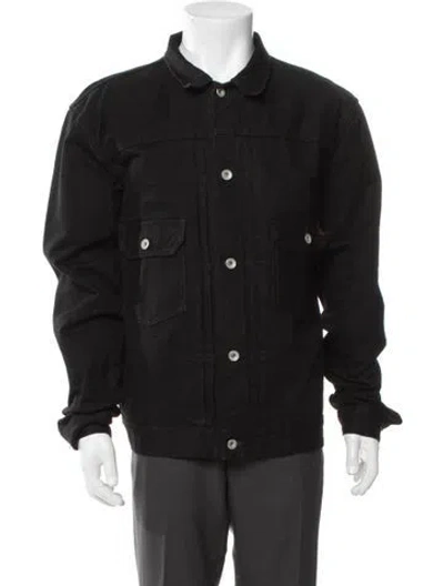 Pre-owned Iron Heart Trucker Jacket In Black