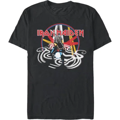 Iron Maiden Action Eddie  Graphic T-shirt In Black