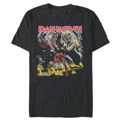 Iron Maiden The Number Of The Beast  Graphic T-shirt In Black