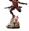 Iron Studios Deadpool Deluxe Bds Art Scale 1/10 - Marvel Comics In Red