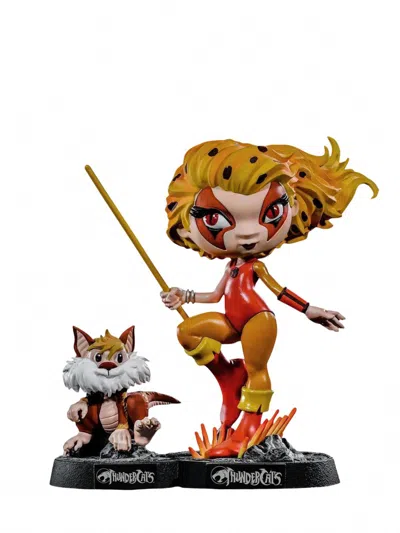 Iron Studios Minico Thundercats Cheetara & Snarf In Multicolor
