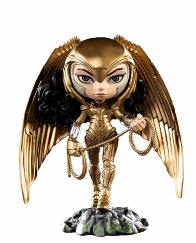 Iron Studios Minico Wonder Woman Armored Version - Ww84 In Gold