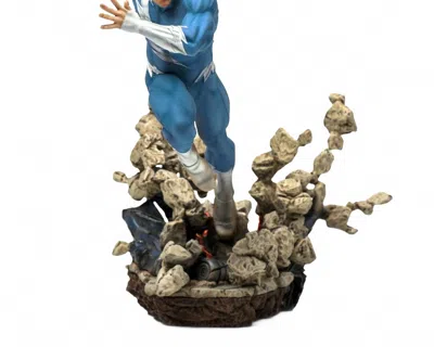 Iron Studios Quicksilver Bds Art Scale 1/10 - Marvel Comics In Blue