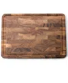 Ironwood Acacia Large Prep End Grain With Channel In Brown