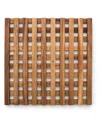 Ironwood Acacia Wood 10" Venetian Trivet In Wood
