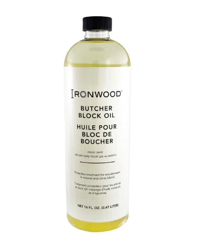 Ironwood Fox Run 16 Oz. Butcher Block Oil